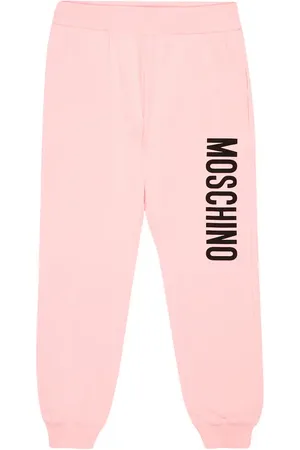 Moschino Pantaloni sportivi in jersey di cotone