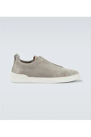 Ermenegildo Zegna Sneakers Triple Stitch in suede