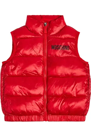 Moschino Gilet trapuntato con logo
