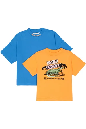 Palm Angels Set di due T-shirt in cotone