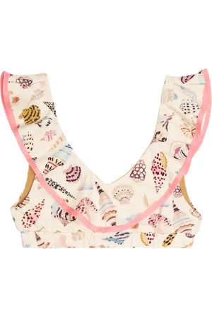 Marysia Top bikini Piana con stampa