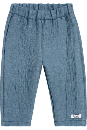 Donsje Baby - Pantaloni Sini in misto cotone