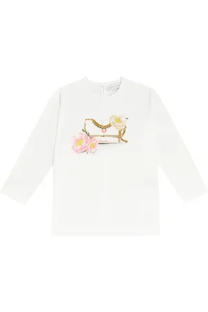 MONNALISA Top in jersey di cotone con stampa
