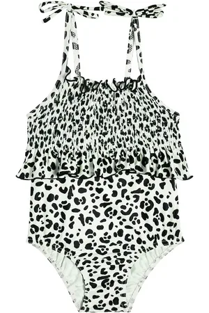 Suncracy Costume intero con stampa leopardata