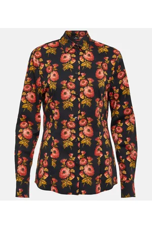 Etro Camicia in misto cotone con stampa