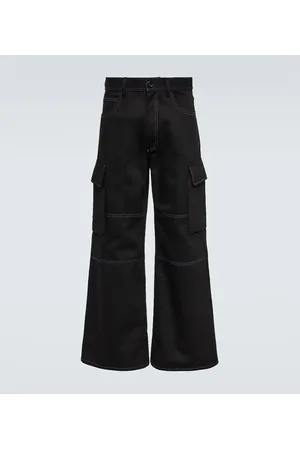 Marni Pantaloni cargo in gabardine di cotone