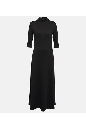 Vince Abito midi in maglia di jersey