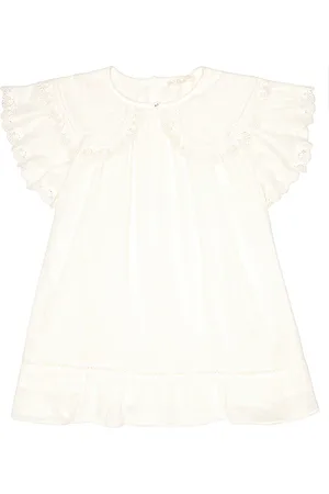 Louise Misha Miniabito in cotone con ricami