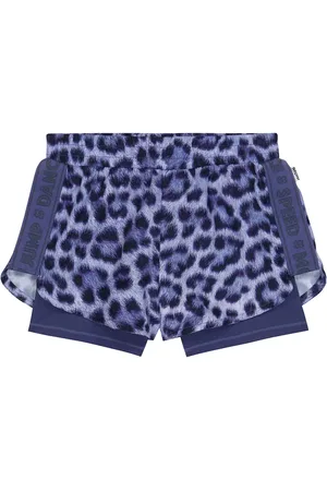 Molo Shorts Omari con stampa leopardata