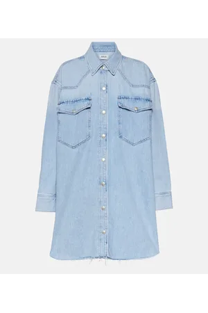 AGOLDE Abito chemisier Jessa di jeans