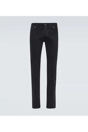Kiton Jeans regular a vita media
