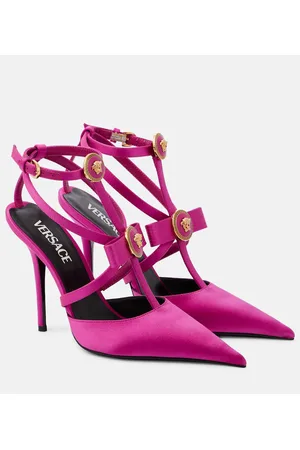 VERSACE Pumps Gianni in raso