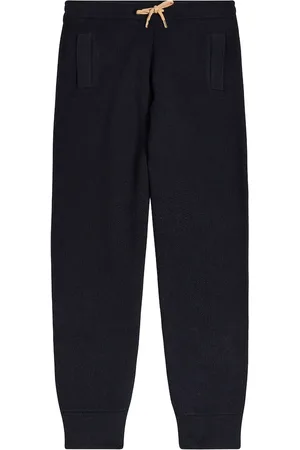Chloé Chloé Kids Pantaloni sportivi in cotone e lana