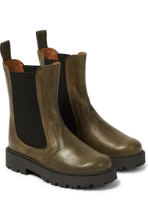 PèPè PèPè Stivali in pelle con fiocco