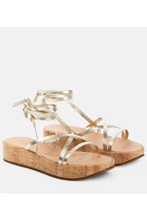 Ancient Greek Sandals Sandali Morfi in sughero e pelle