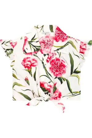 Dolce & Gabbana Top in cotone con stampa
