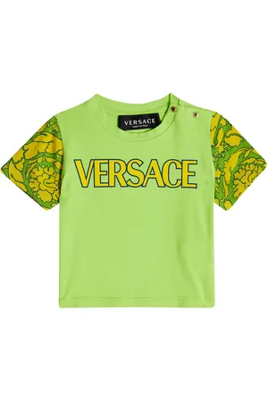 VERSACE Baby - T-shirt Barocco Silhouette in misto cotone