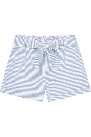 Ralph Lauren Shorts in seersucker di cotone a righe