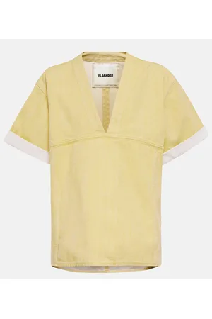 Jil Sander Blusa di jeans