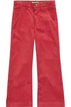 Chloé Chloé Kids Pantaloni in velluto a coste