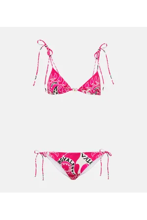 VALENTINO Bikini a triangolo con stampa