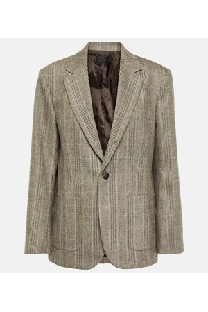 NILI LOTAN Blazer Gael Boyfriend in lana e cashmere