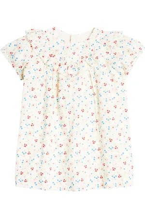 BONPOINT Baby - Abito Falbalili in cotone