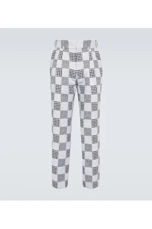 Kenzo Pantaloni regular patchwork