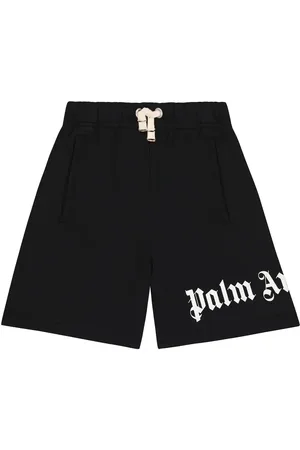 Palm Angels Shorts in jersey di cotone con logo