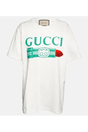 Gucci T-shirt in jersey di cotone con logo