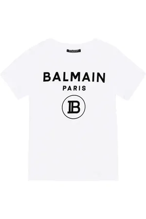 Balmain T-shirt in cotone con stampa