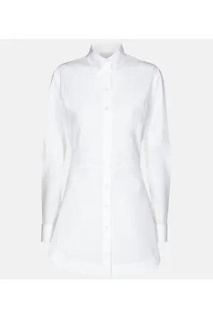 Alaïa Alaïa Camicia in popeline di cotone