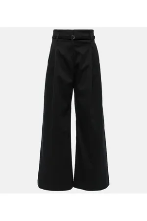 Proenza Schouler White Label - Pantaloni a gamba larga Raver in misto cotone