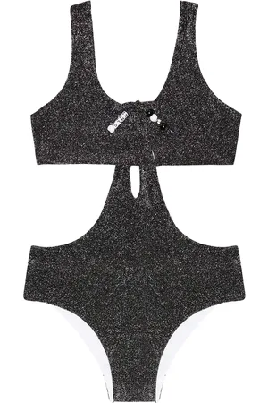 MONNALISA Costume intero in Lurex® con cut-out