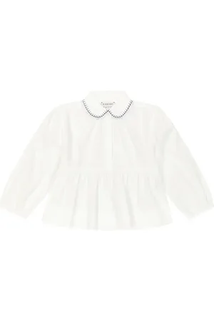 Burberry Blusa in popeline di misto cotone