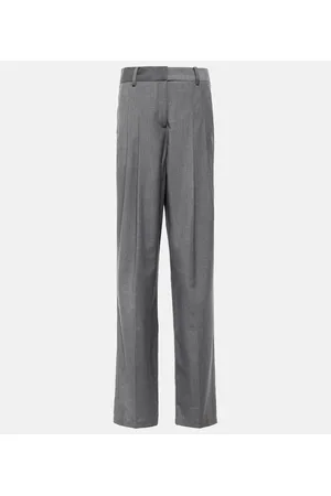 The Frankie Shop Pantaloni Gelso a vita alta