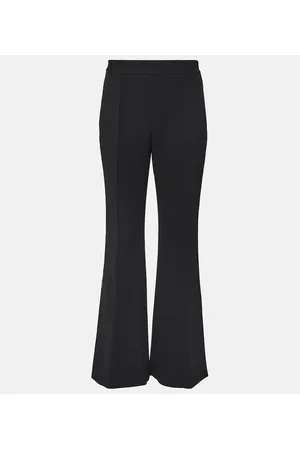 Tory Burch Pantaloni flared in crêpe