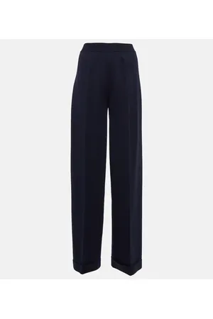 Loro Piana Pantaloni in cashmere e seta