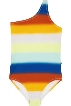 Molo Costume intero monospalla Nai a righe