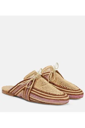 GABRIELA HEARST Mules Harriet in rafia