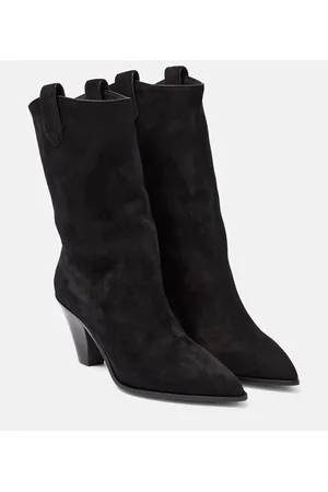 Aquazzura Stivali texani Boogie in suede