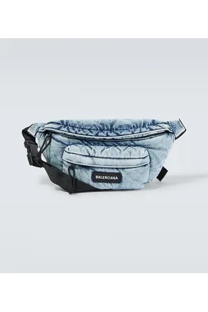 Balenciaga Marsupio Explorer in denim