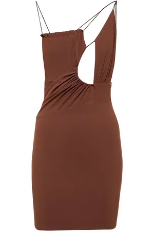 Nensi Dojaka Miniabito in jersey con cut-out