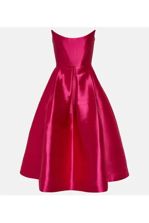 ALEX PERRY Abito midi bustier