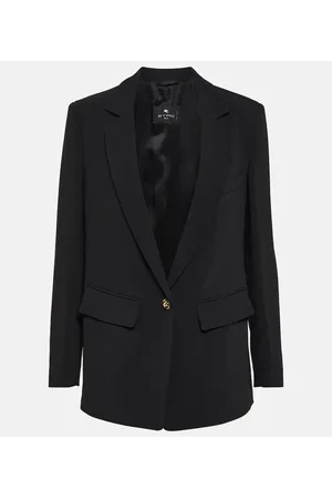 Etro Blazer monopetto in cady