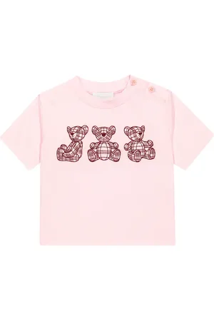 Burberry T-shirt in cotone con stampa