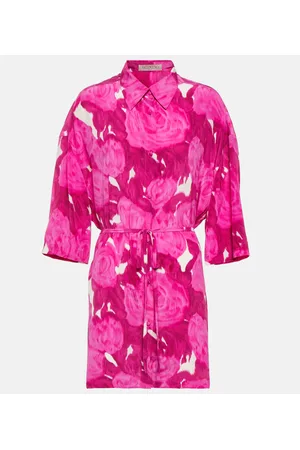 VALENTINO Camicia in seta con cintura