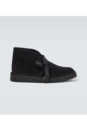 Clarks Stivaletti Desert Coal in suede
