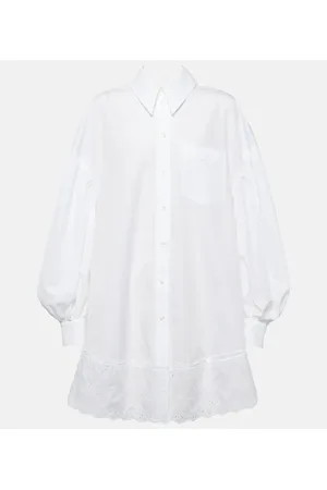 Simone Rocha Abito chemisier in cotone