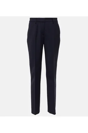 GABRIELA HEARST Pantaloni in lana a vita alta